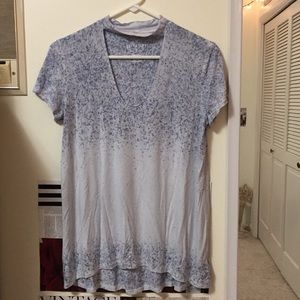 Blue Choker American Eagle Tee